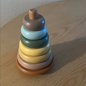 Magnolia Wooden Stacking Ring Toy
